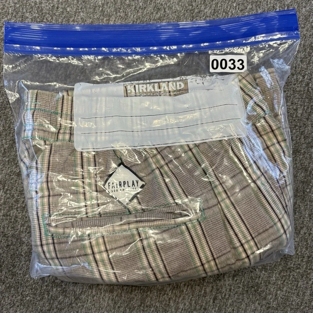 FairPlay All is Fair Joggers Men's XL Plaid‎ Golf Pants